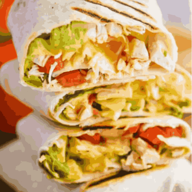 Chicken Vegetable Wrap