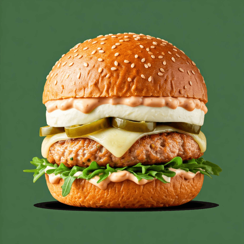 Jalapeno Chicken Burger